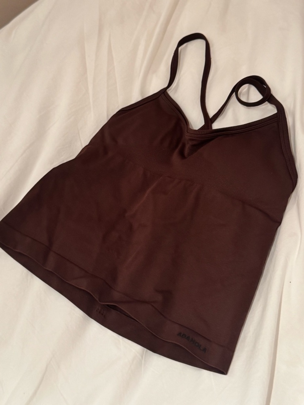 Adanola Chestnut Seamless Tank